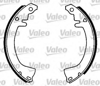 VALEO 562097 Brake Shoe Set